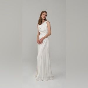 NWT Silk Wedding Gown